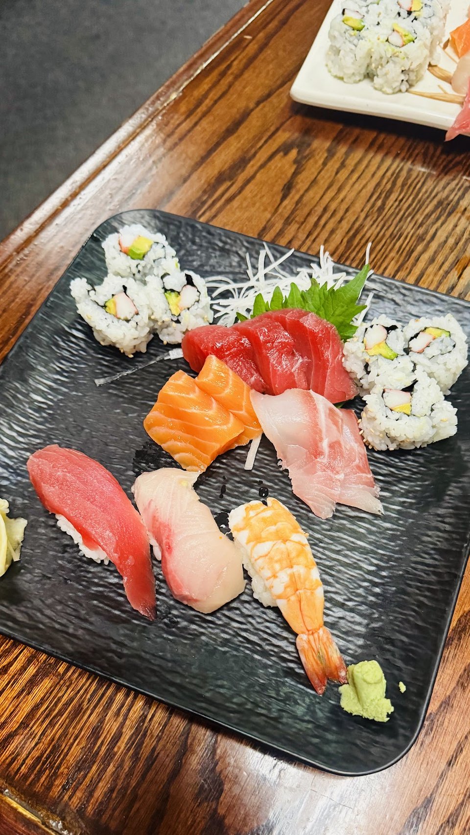 Assorted Sushi and Sashimi Platter